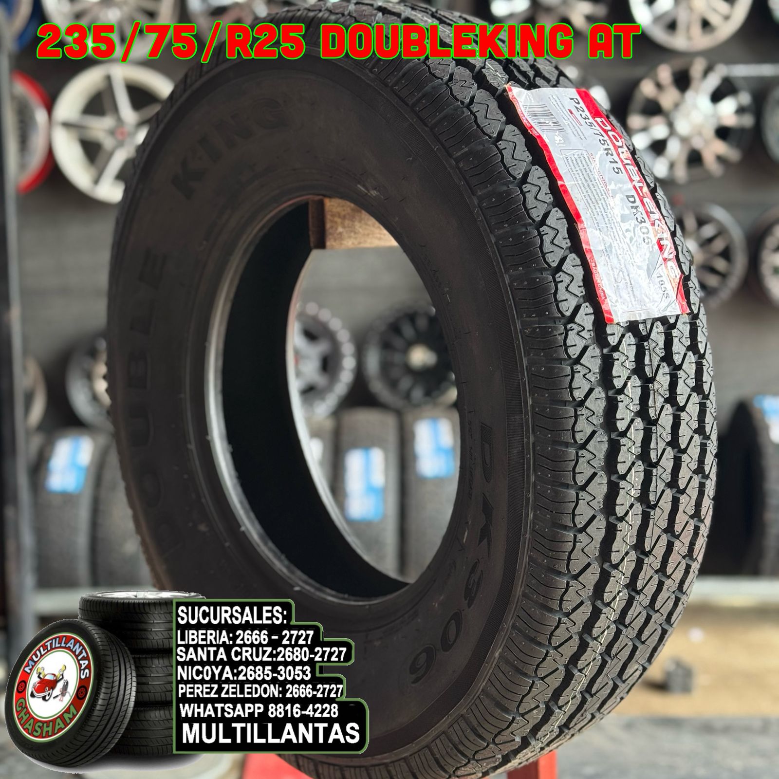 235/75/R15 DOUBLEKING AT